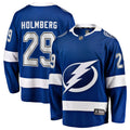Tampa Bay Lightning Pontus Holmberg Fanatics Blue Home Breakaway Jersey