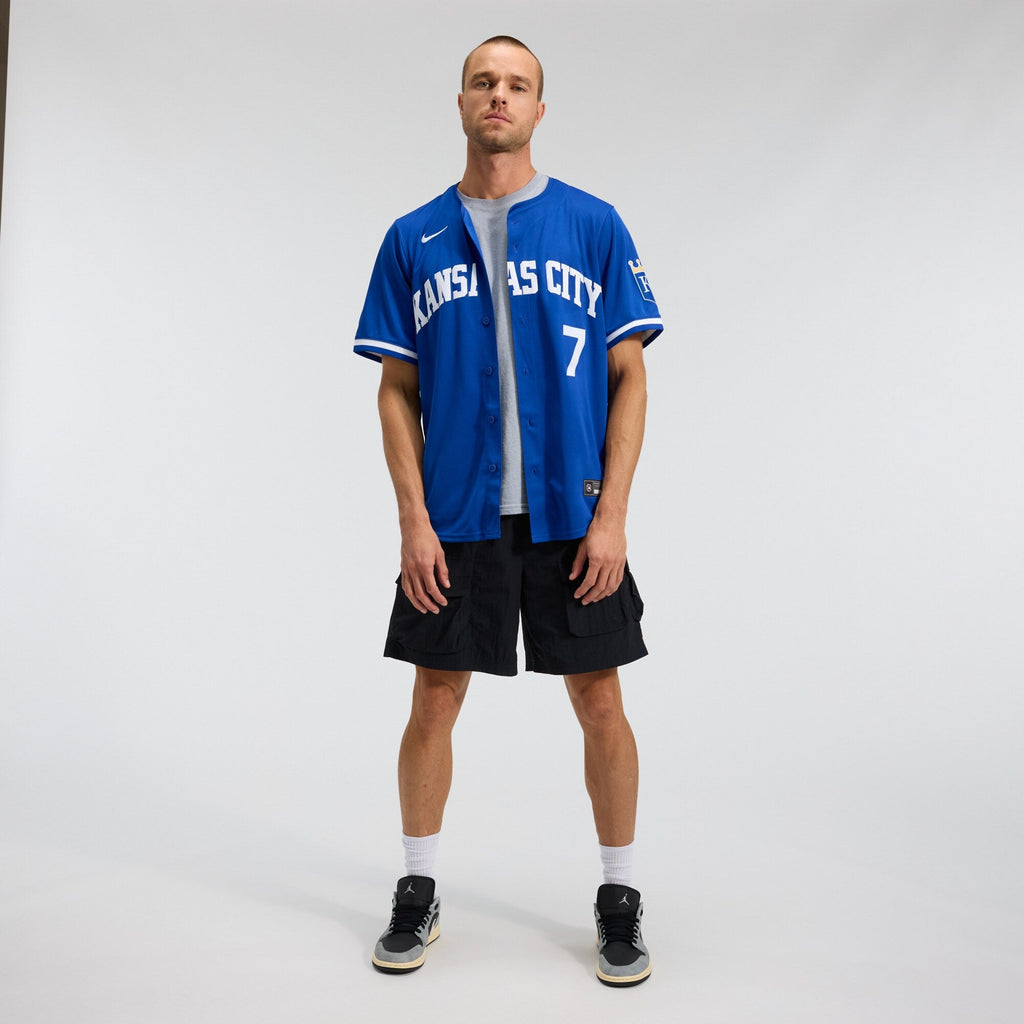 Kansas City Royals Bobby Witt Jr. Nike Royal Alternate 2 Limited Player Jersey