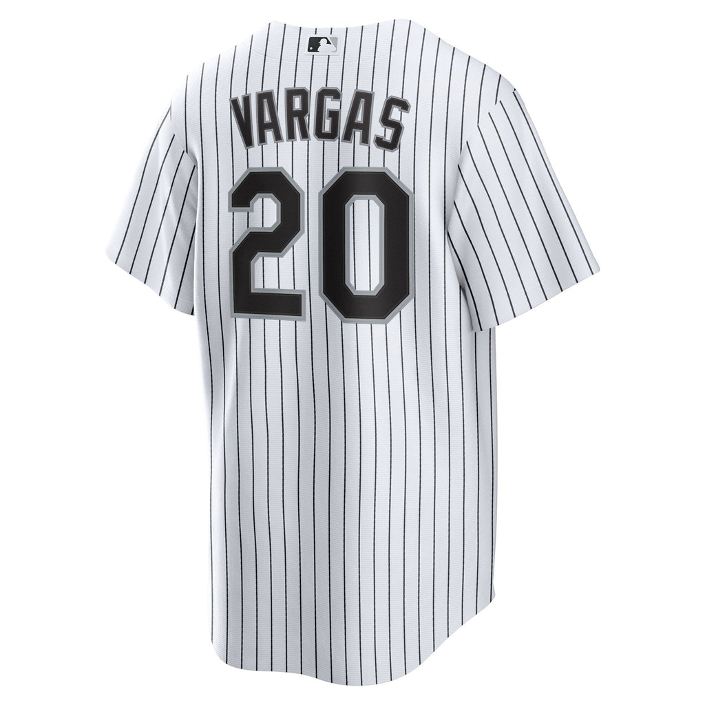 Chicago White Sox Miguel Vargas Nike White Home Replica Jersey