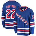 New York Rangers Mike Gartner Fanatics Blue Premier Breakaway Retired Player Jersey