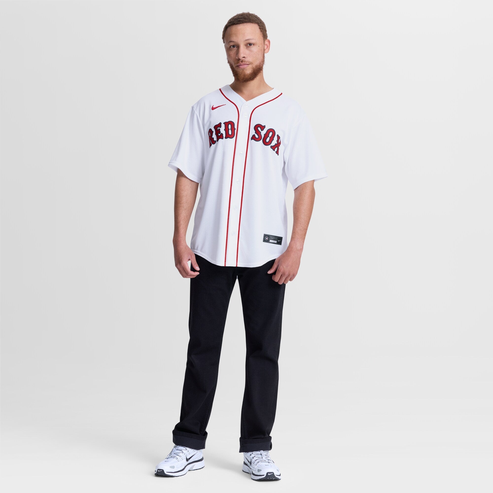 Boston Red Sox Aroldis Chapman Nike White Home Replica Jersey