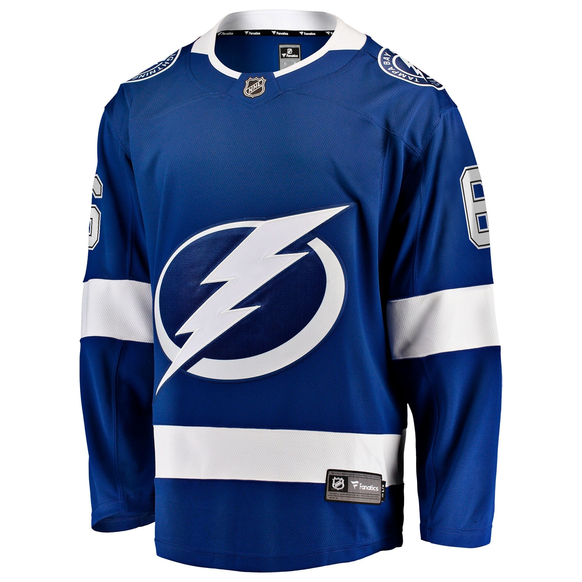 Tampa Bay Lightning Nick Abruzzese Fanatics Blue Home Breakaway Jersey