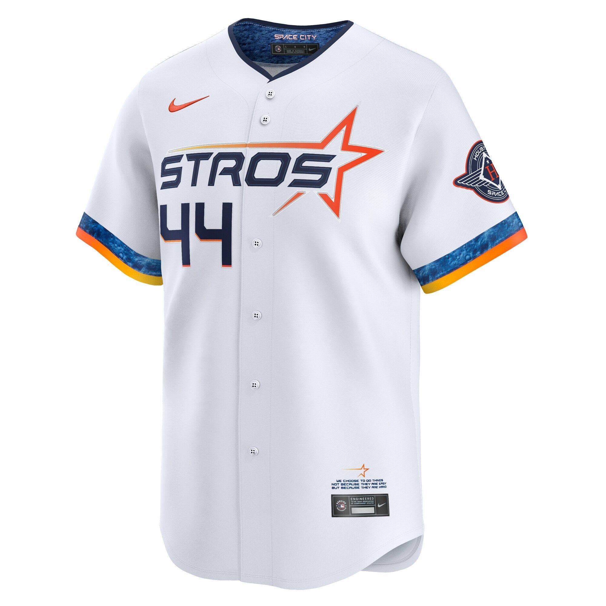 Houston Astros Yordan Alvarez Nike White 2025 City Connect Limited Player Jersey