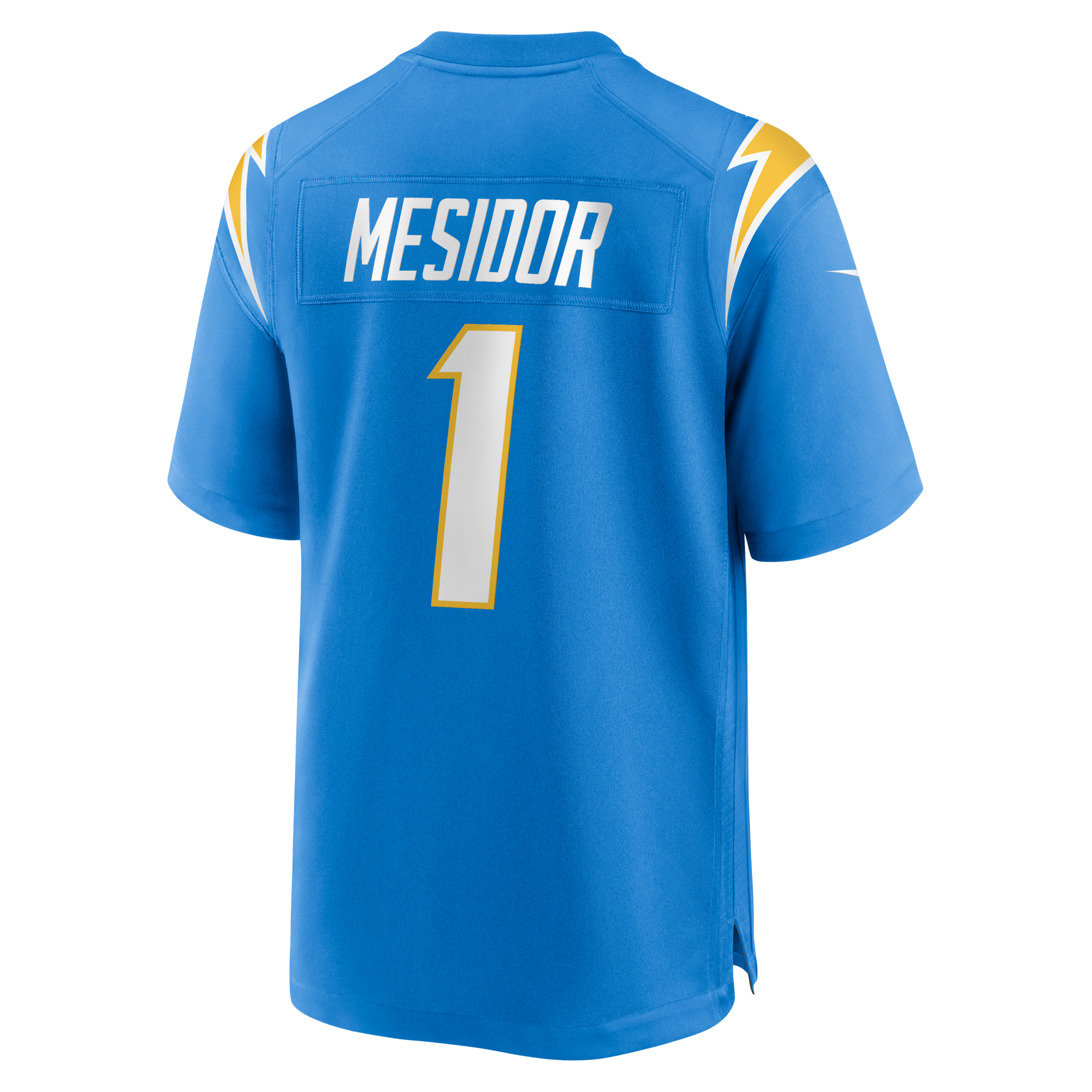 Los Angeles Chargers Akheem Mesidor Nike Powder Blue 2026 NFL Draft First Round Pick No. 22 Team Game Jersey