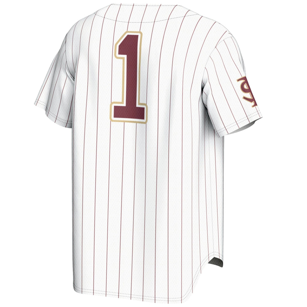GameDay Greats #1 White Florida State Seminoles Lightweight Baseball Jersey