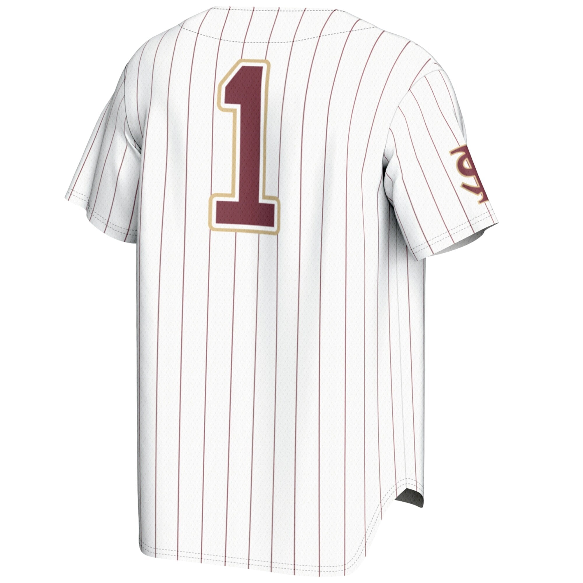 GameDay Greats #1 White Florida State Seminoles Lightweight Baseball Jersey