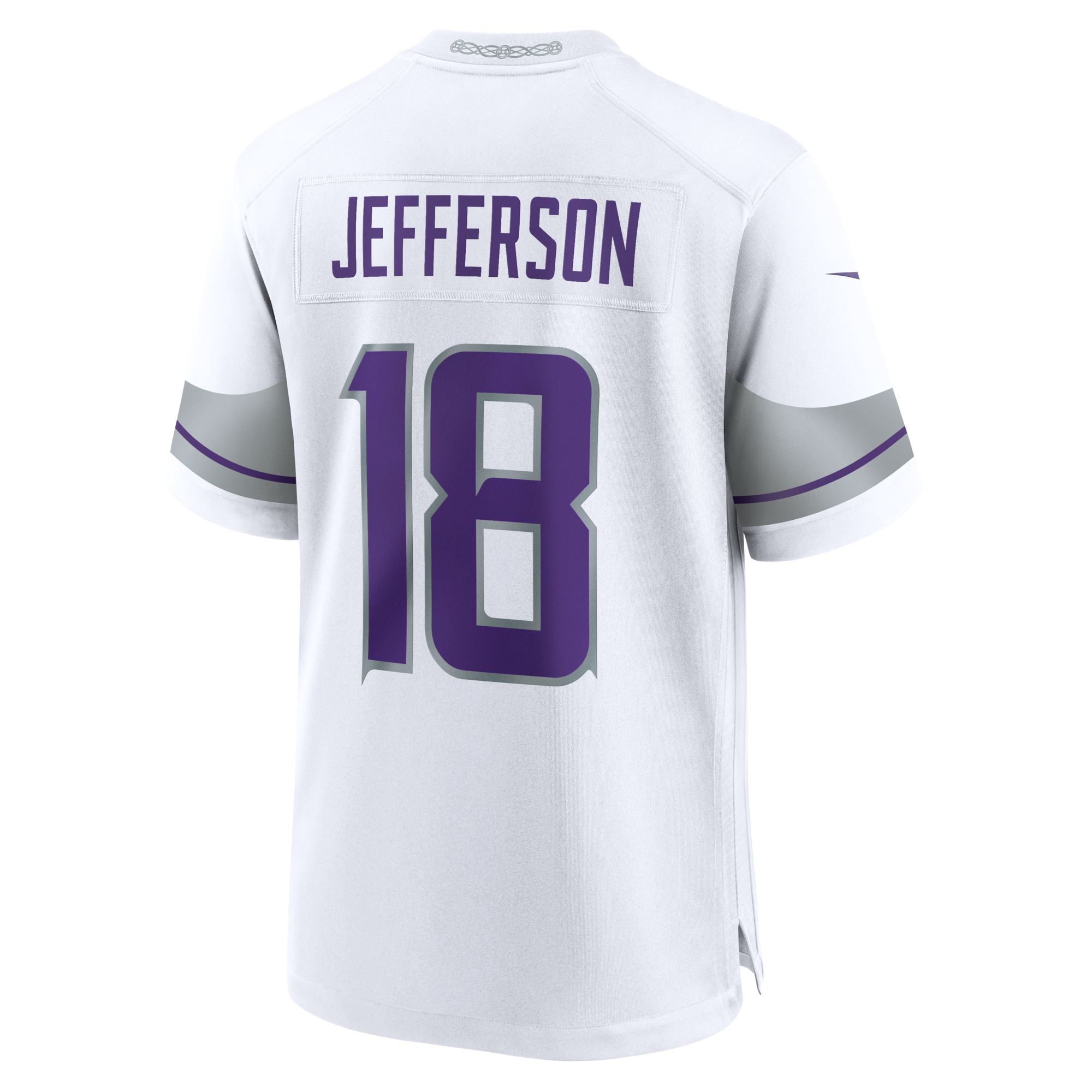 Minnesota Vikings Justin Jefferson Nike White Alternate Game Player Jersey