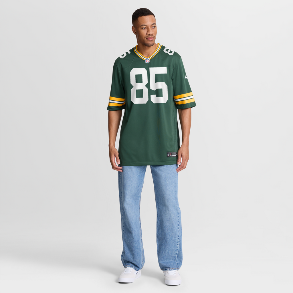 Green Bay Packers Tucker Kraft Nike Green Game Jersey