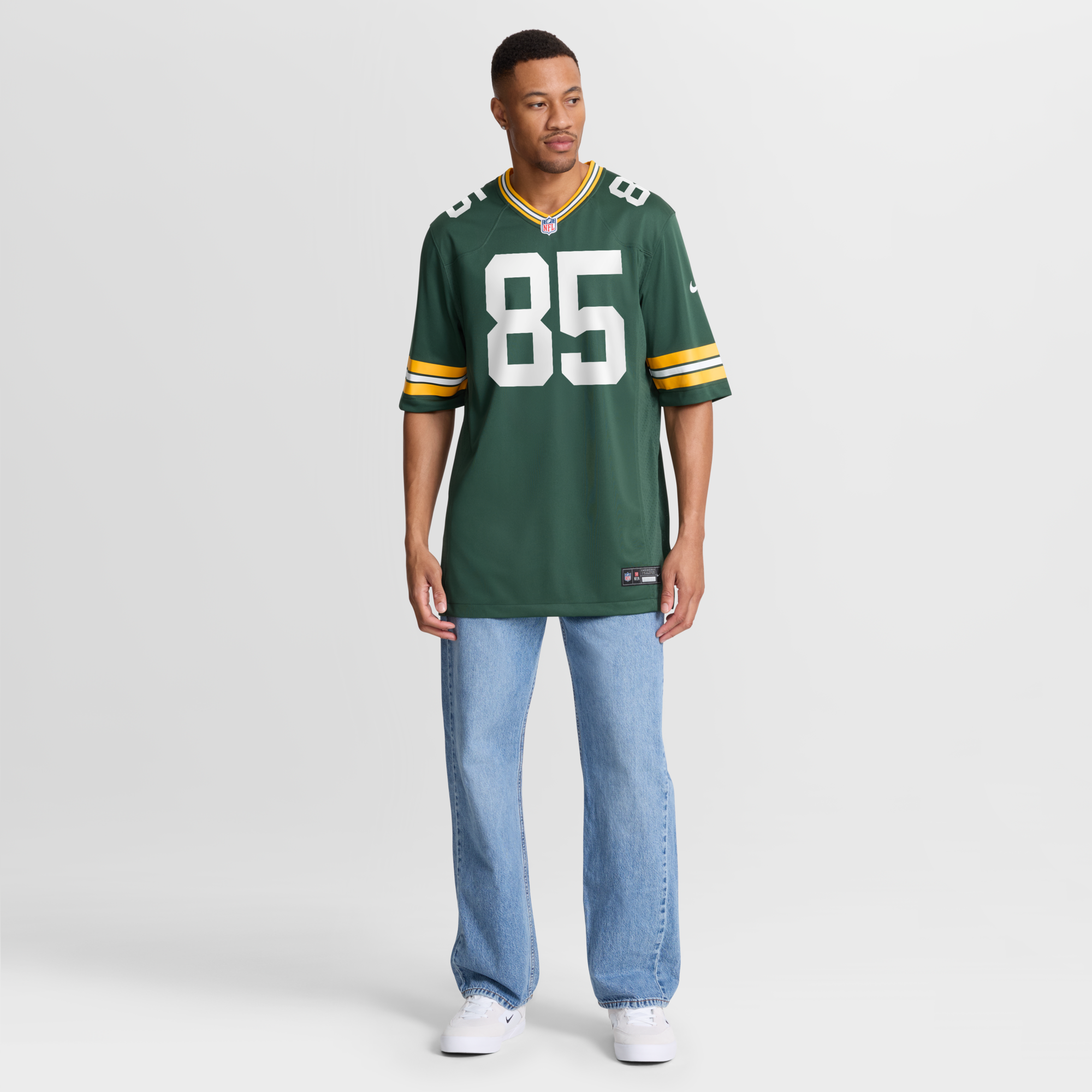 Green Bay Packers Tucker Kraft Nike Green Game Jersey