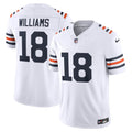 Chicago Bears Caleb Williams Nike White Alternate Vapor F.U.S.E. Stitched Limited Jersey