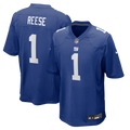 New York Giants Arvell Reese Nike Royal 2026 NFL Draft First Round Pick No. 5 Team Game Jersey