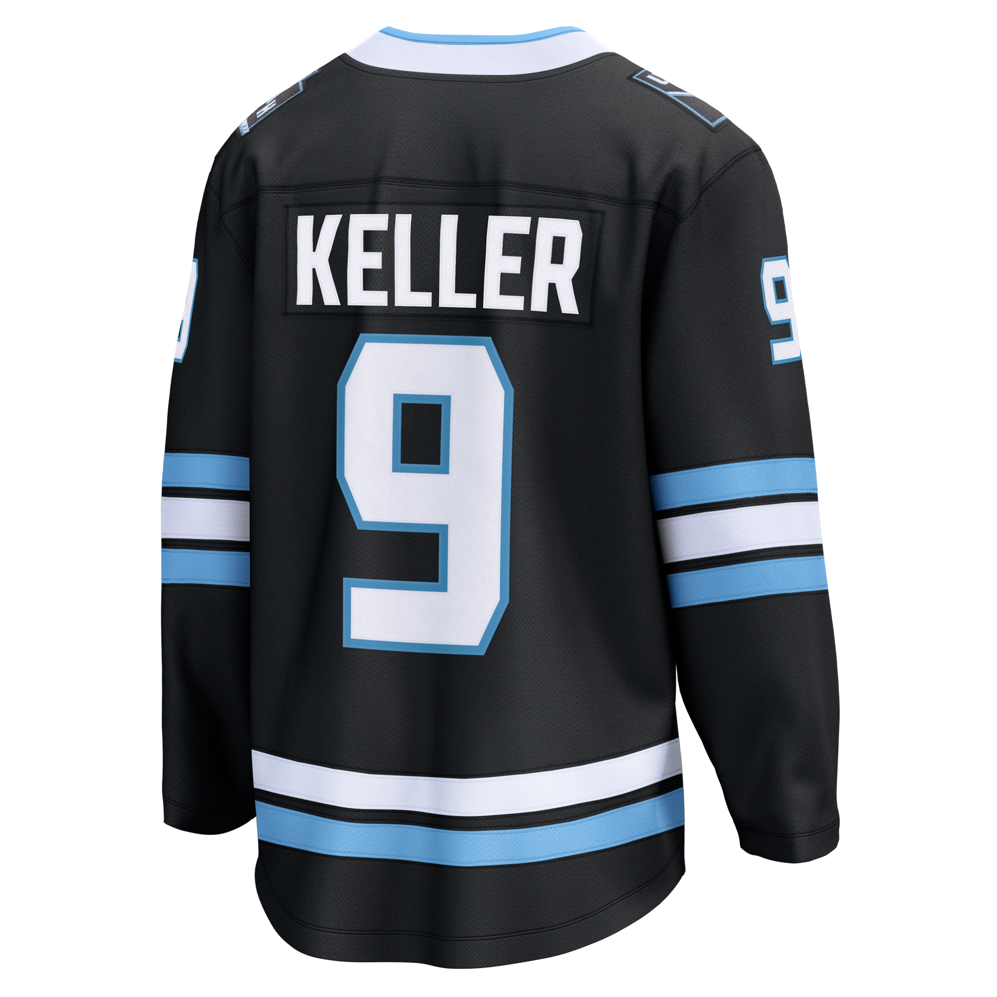 Utah Mammoth Clayton Keller Fanatics Black Home Breakaway Jersey