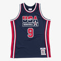 USA Basketball Mitchell & Ness Authentic Jersey Michael Jordan 1992 Navy