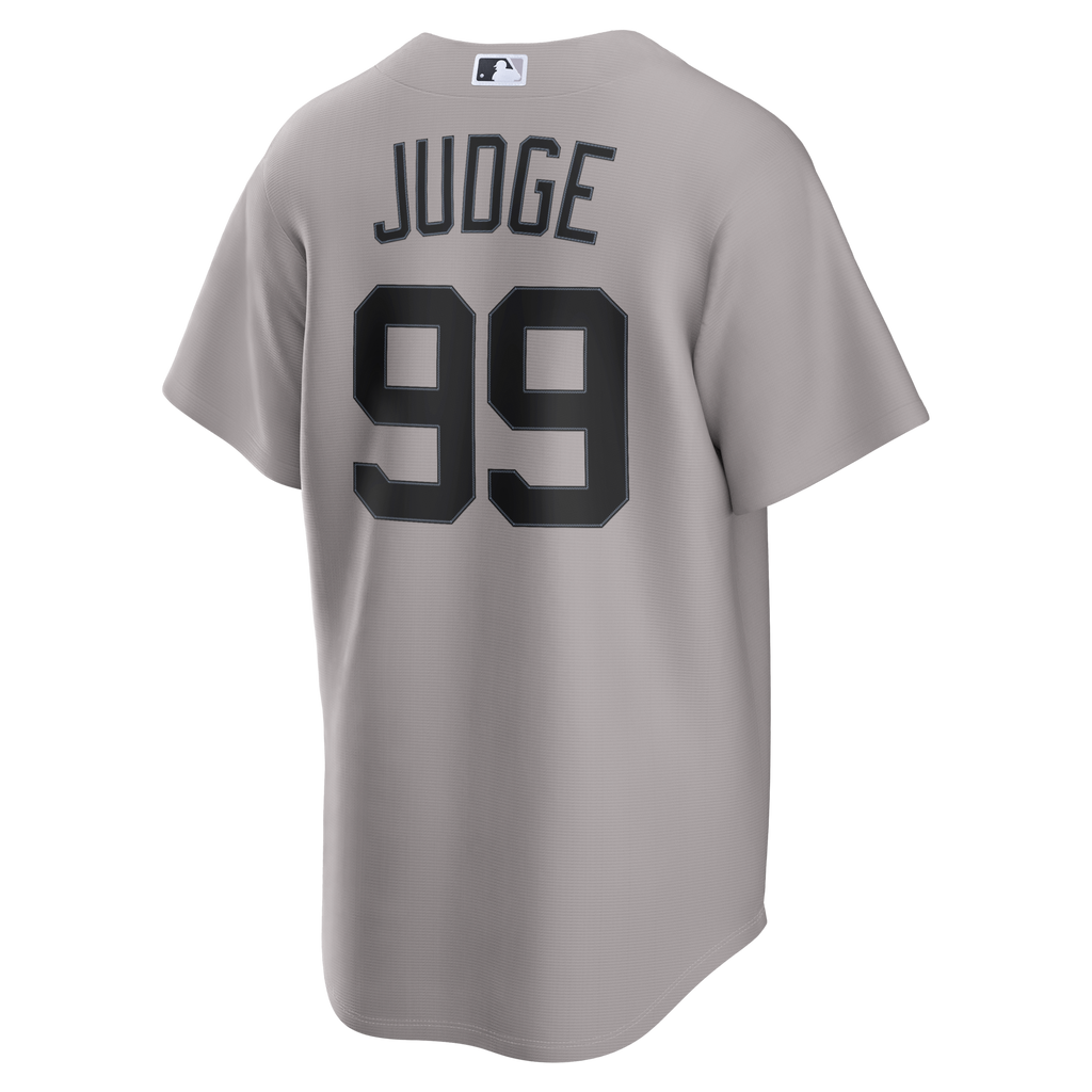 New York Yankees Aaron Judge Nike Gray Road Replica Jersey