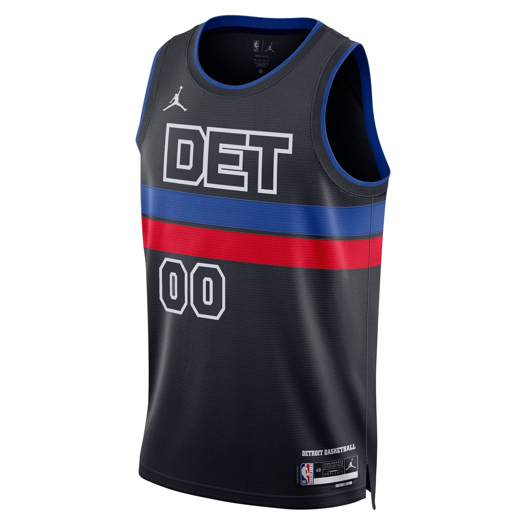 Detroit Pistons Jordan Statement Swingman Jersey - Custom