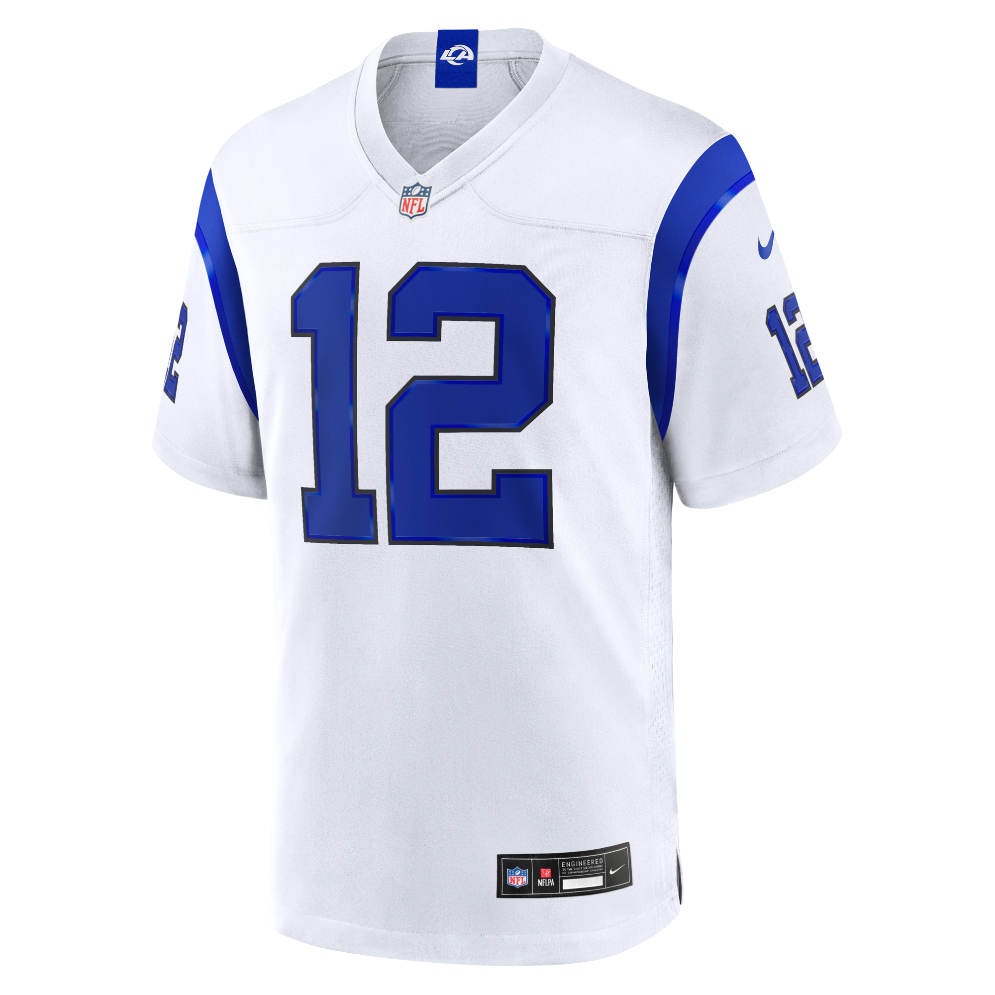 Los Angeles Rams Puka Nacua Nike Fearsome White Game Jersey