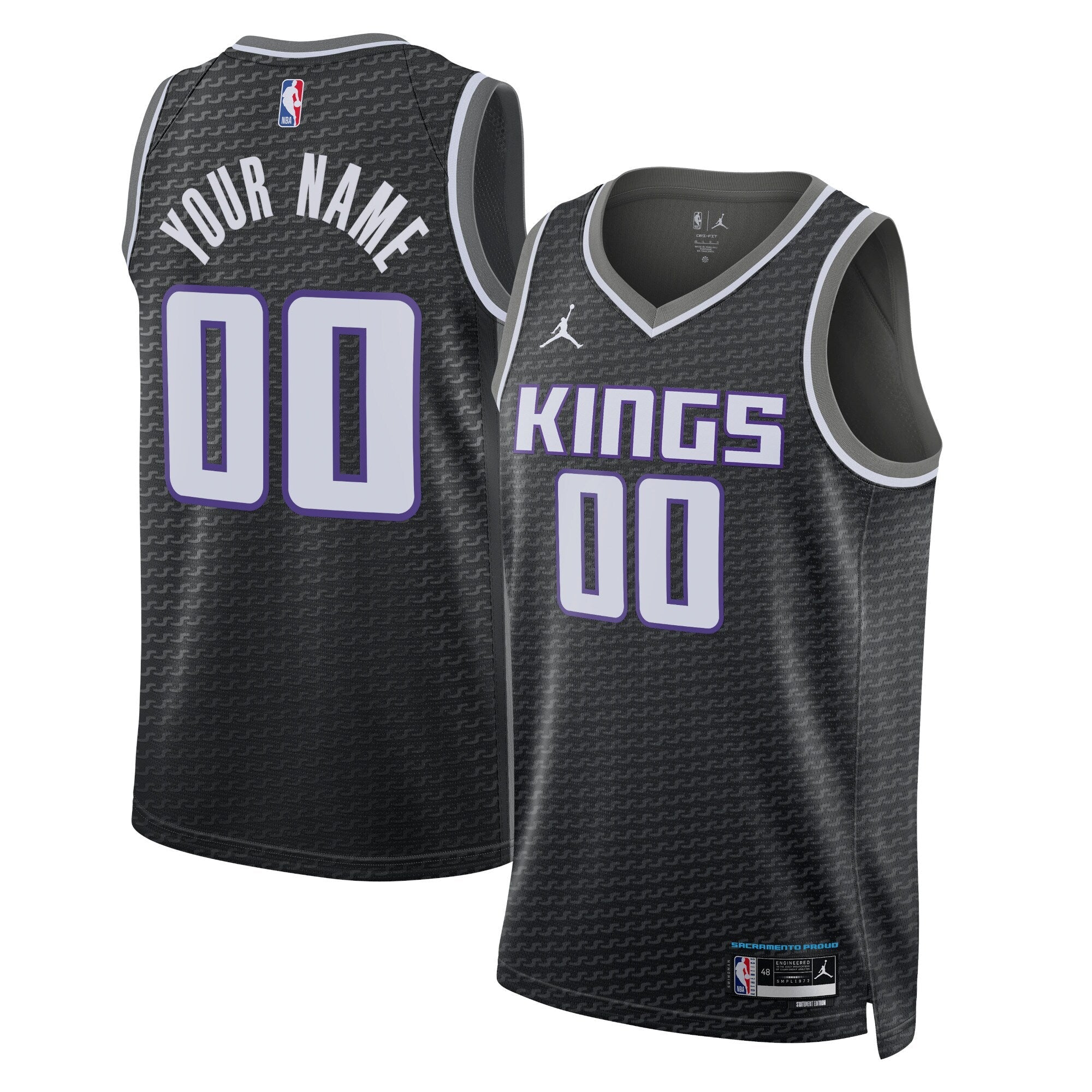 Sacramento Kings Jordan Statement Swingman Jersey - Custom