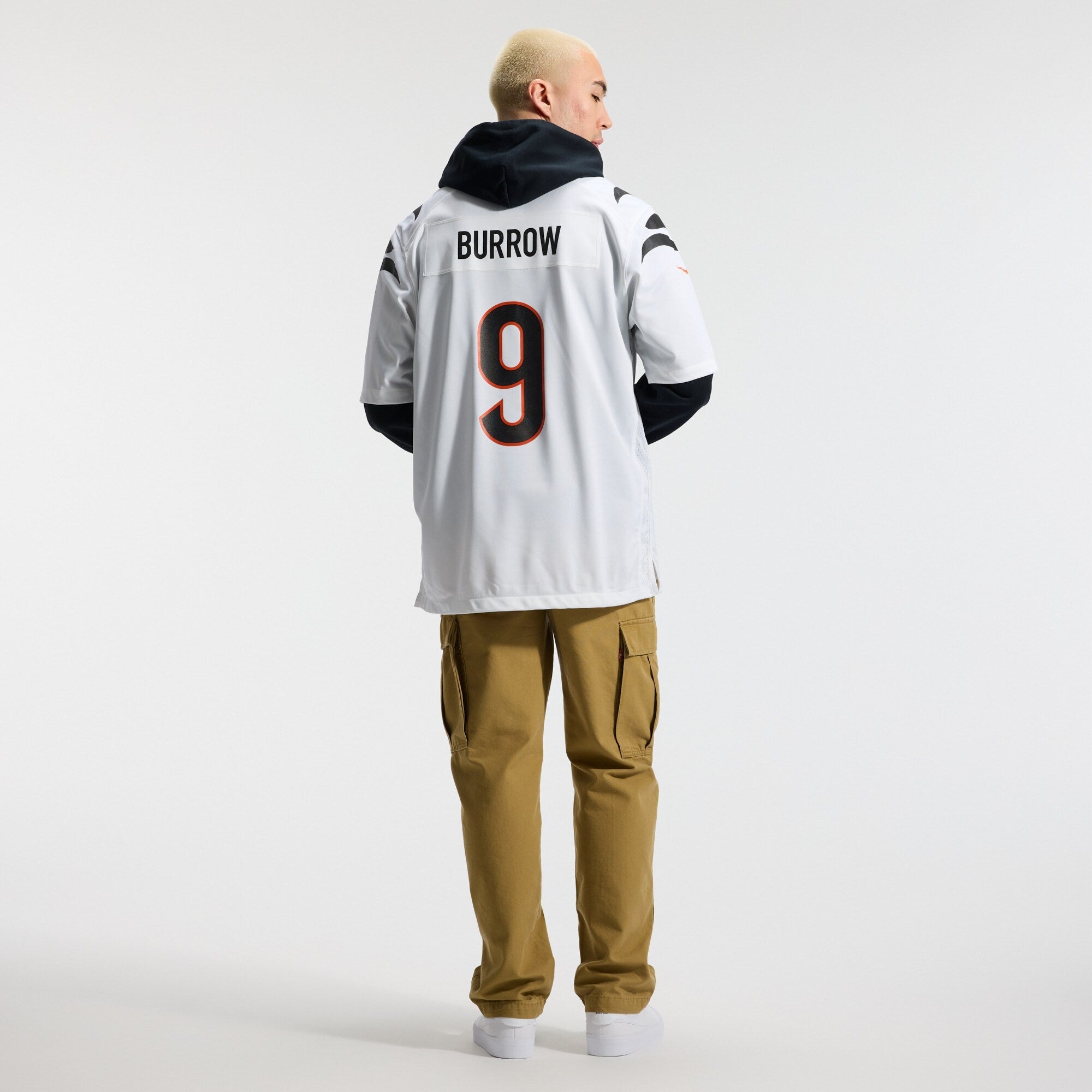 Cincinnati Bengals Joe Burrow Nike White Game Jersey