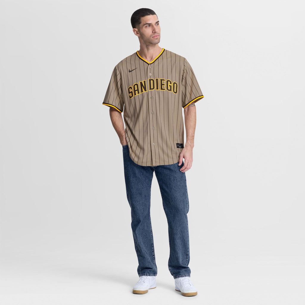 San Diego Padres Jackson Merrill Nike Sand Alternate Replica Jersey