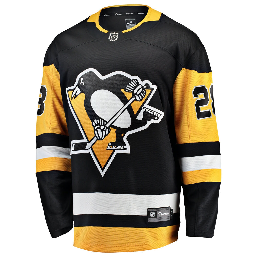 Pittsburgh Penguins Parker Wotherspoon Fanatics Black Home Breakaway Jersey