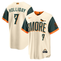 Baltimore Orioles Jackson Holliday Nike Cream 2026 City Connect Stadium Jersey