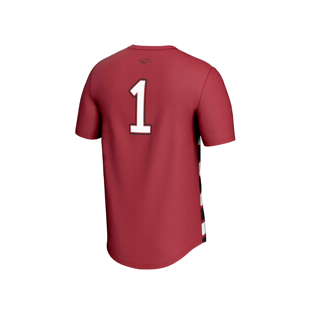 GameDay Greats #1 Cardinal Arkansas Razorbacks Lightweight Soccer Fashion Jersey