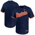 Nike Navy Virginia Cavaliers Limited Baseball Jersey