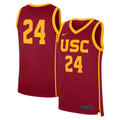 Nike #24 Cardinal USC Trojans Road Replica Jersey