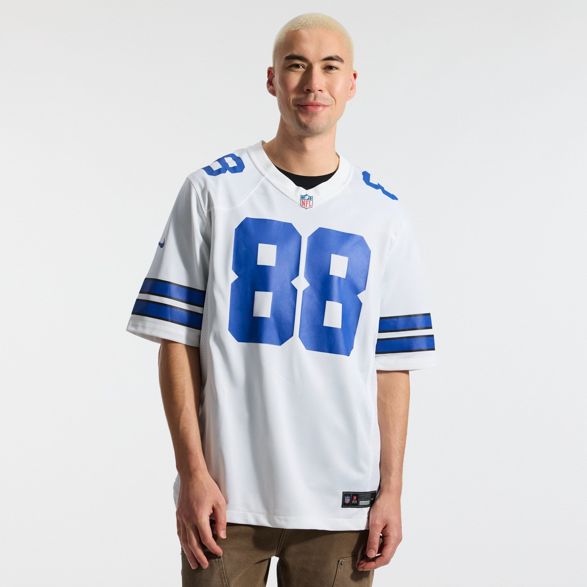 Dallas Cowboys CeeDee Lamb Nike White Game Team Jersey