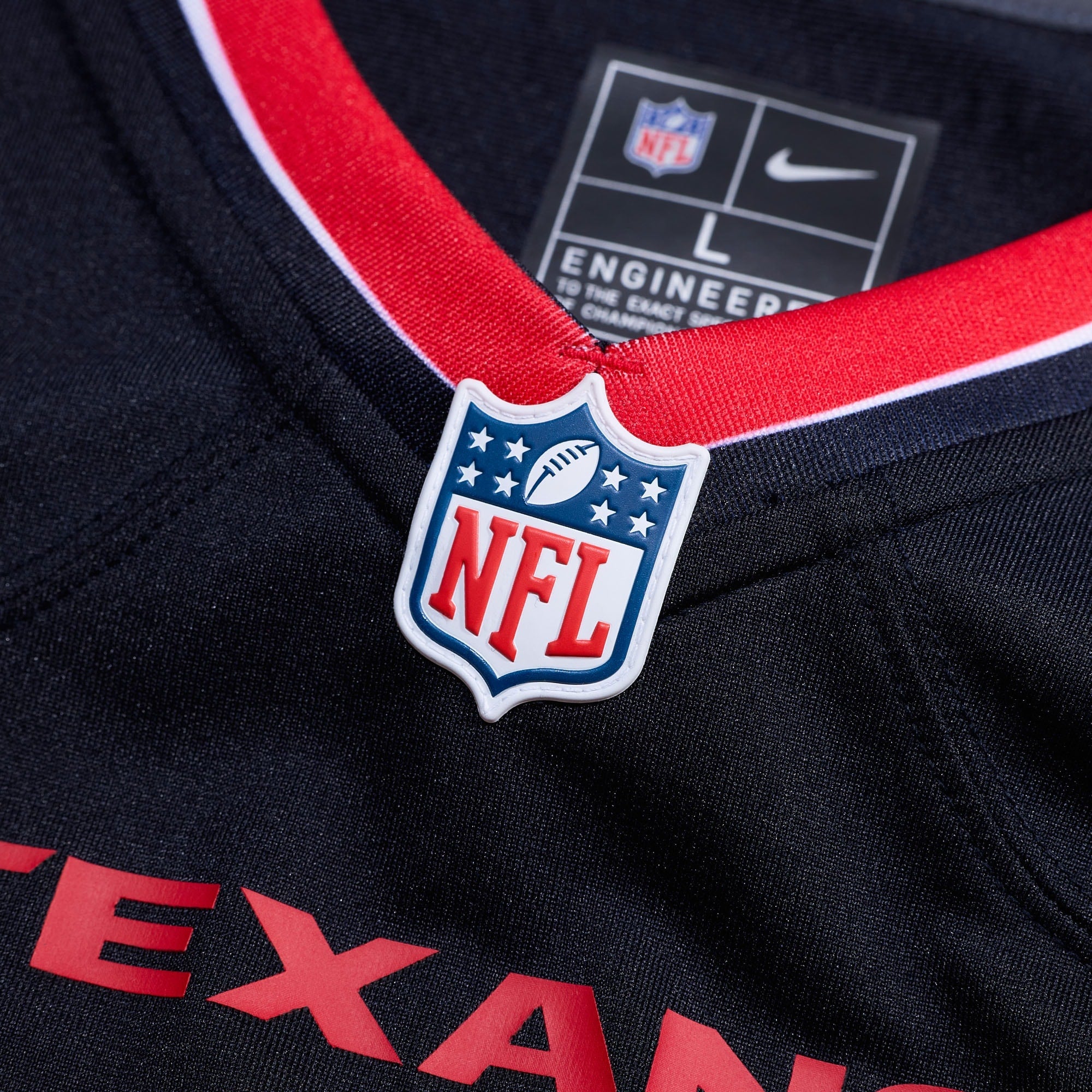 Houston Texans Dameon Pierce Nike Navy Game Jersey