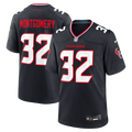 Houston Texans David Montgomery Nike Navy Game Jersey