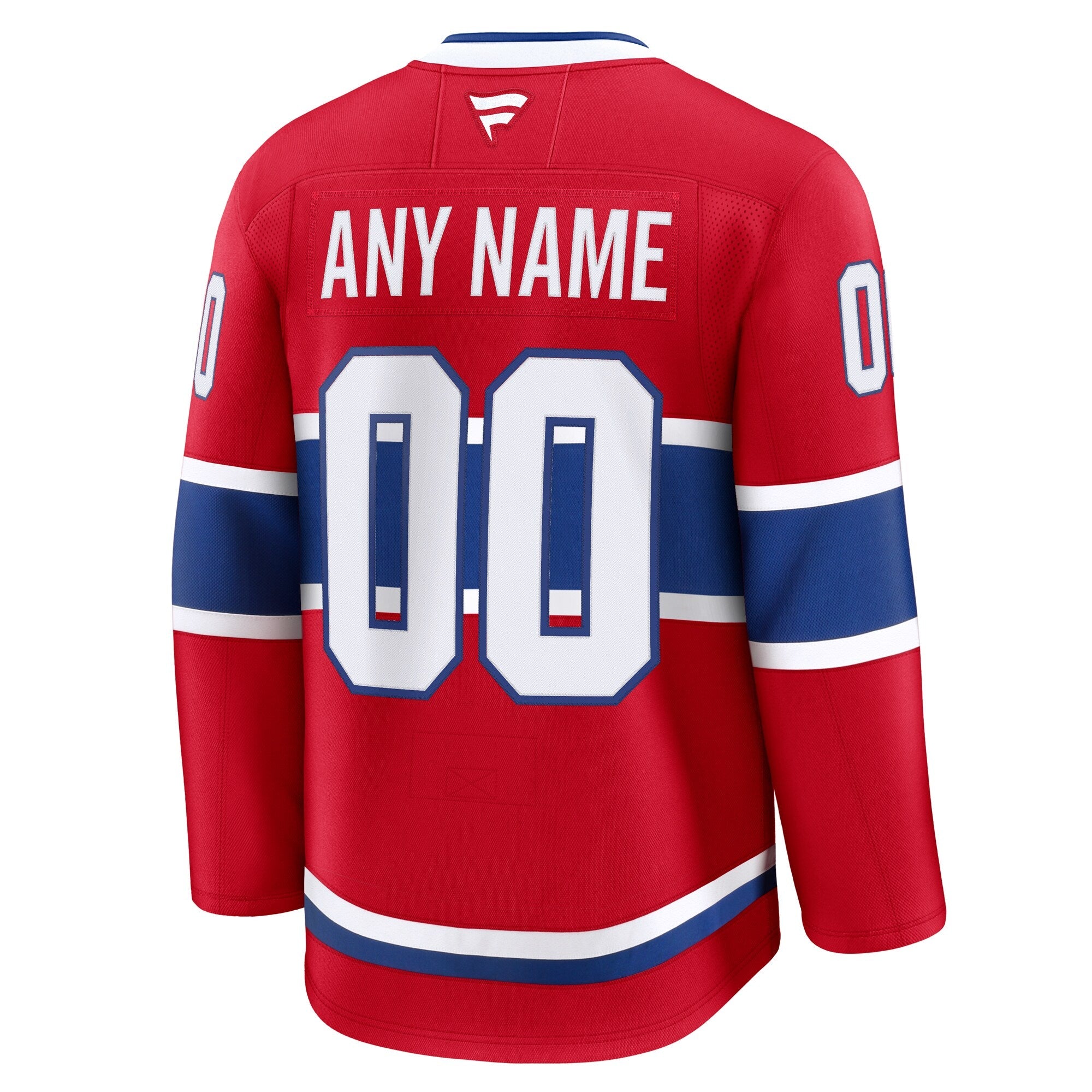 Montreal Canadiens Fanatics Red Home Premium Custom Jersey