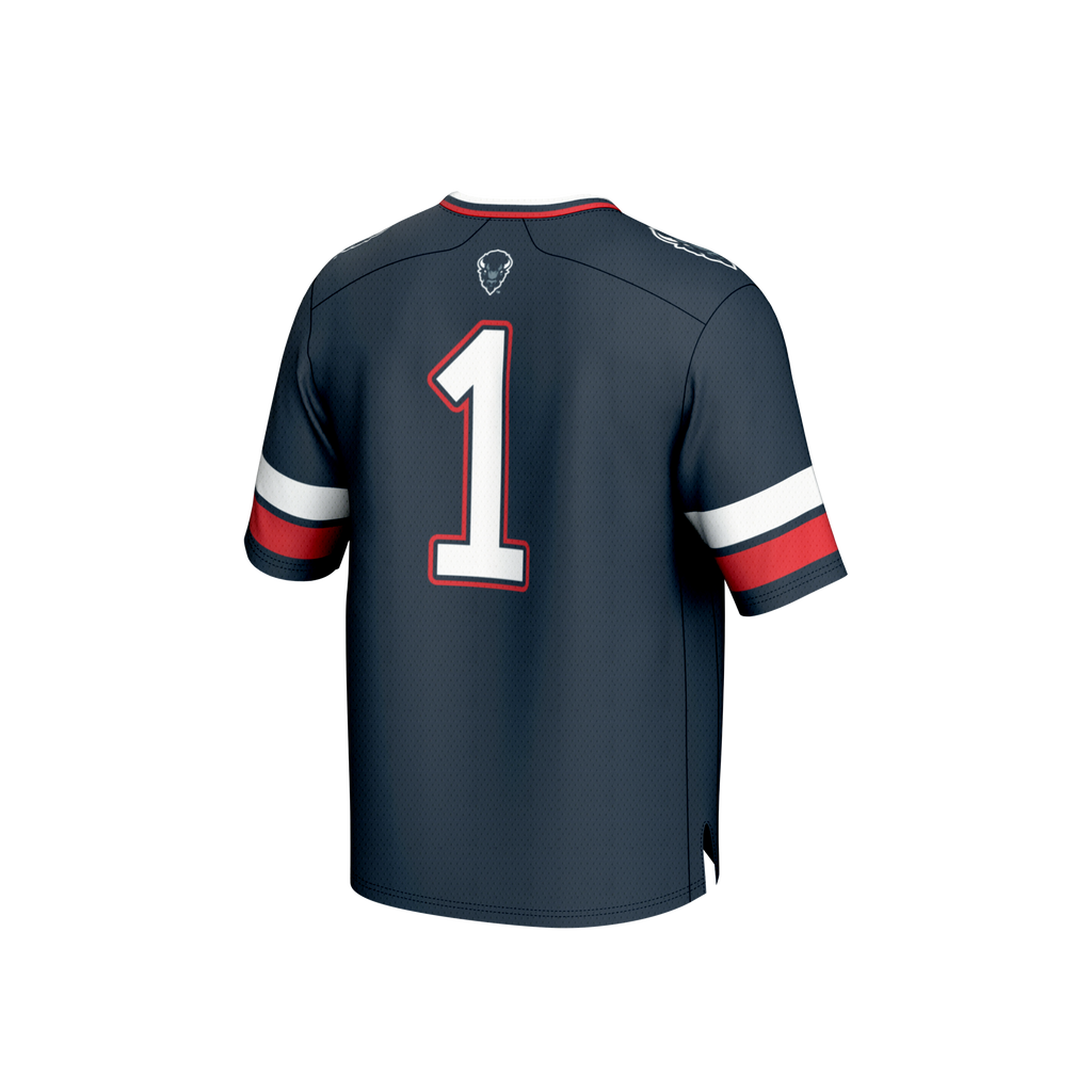 GameDay Greats #1 Navy Howard Bison Collegiate Football Fashion Jersey