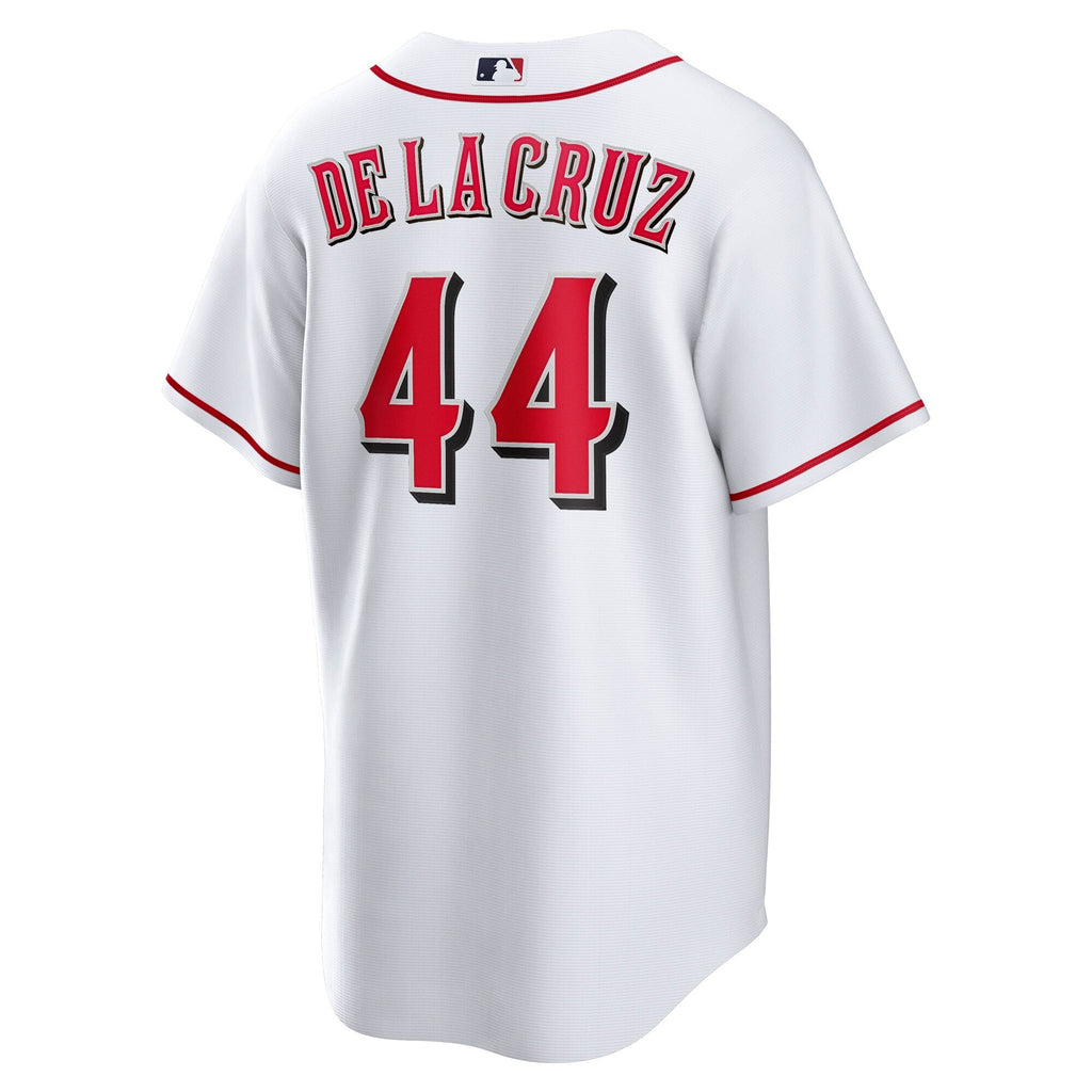 Cincinnati Reds Elly De La Cruz Nike White Home Replica Jersey