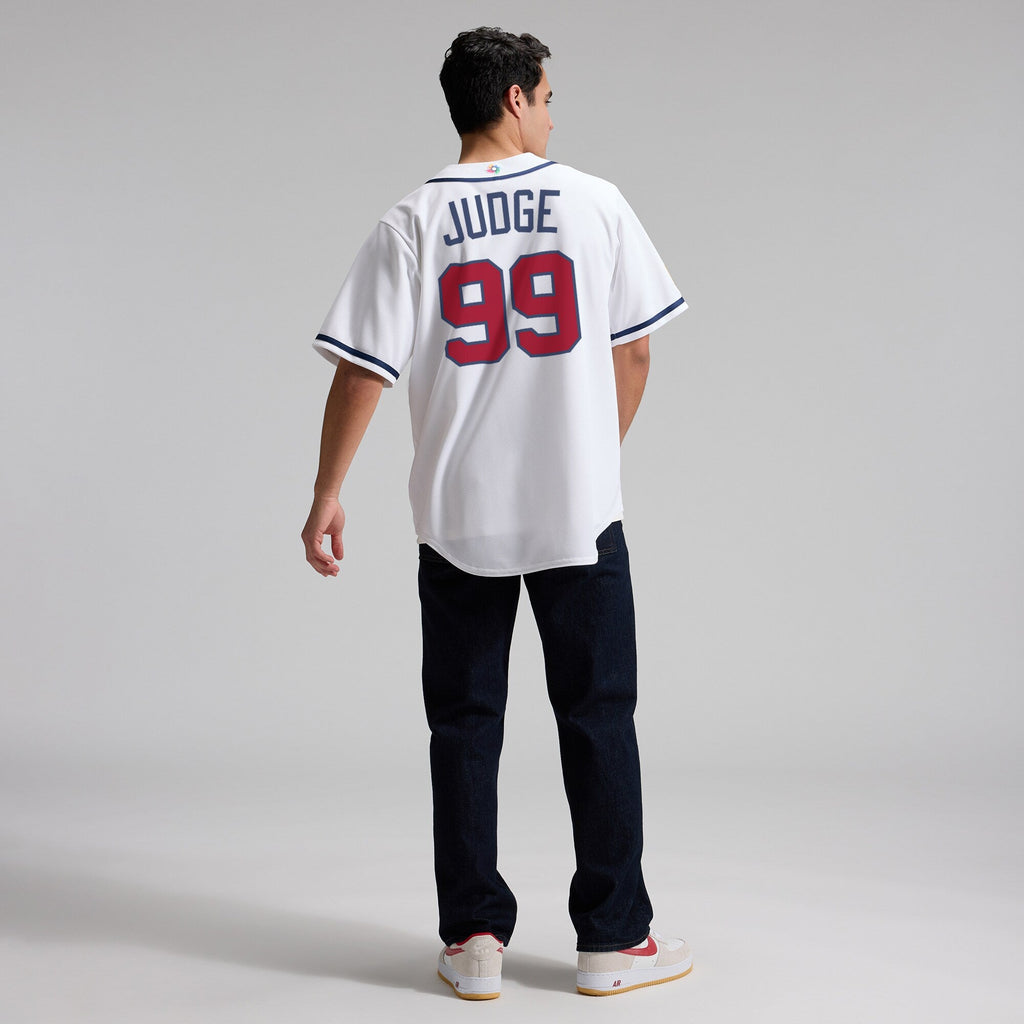 USA Baseball Aaron Judge Nike White 2026 World Baseball Classic Home Stadium Jersey