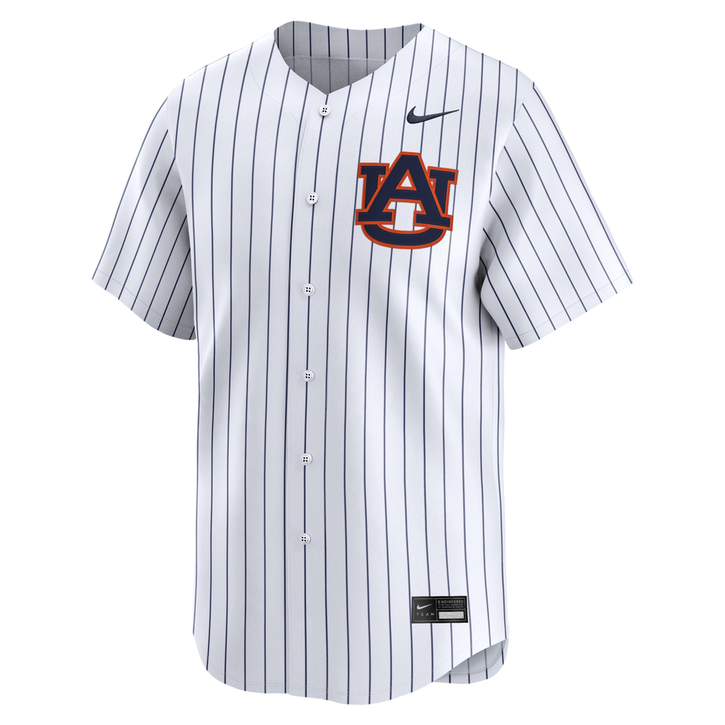 Nike White Auburn Tigers Alternate Limited Baseball Jersey