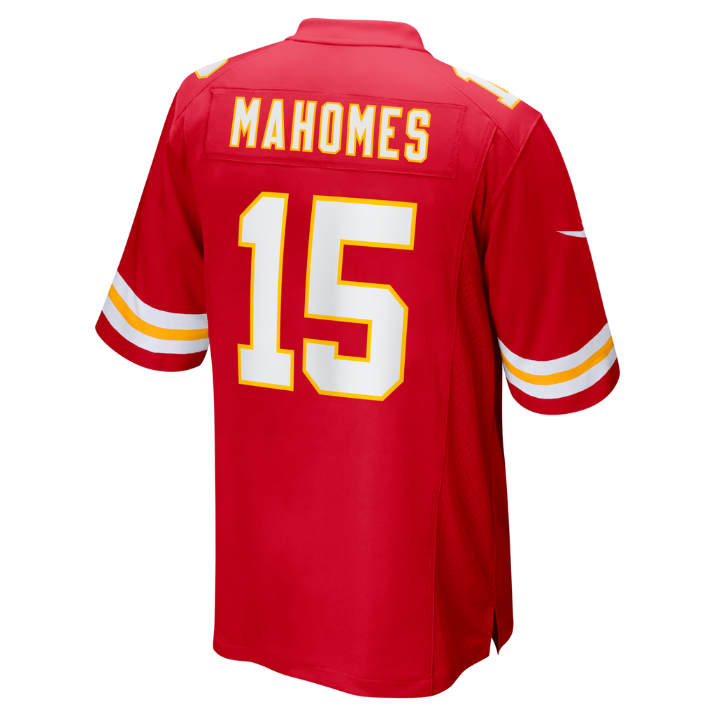 Kansas City Chiefs Patrick Mahomes Nike Red Game Jersey