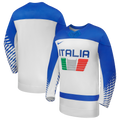 Italy Hockey Nike White 2026 Away Replica Jersey