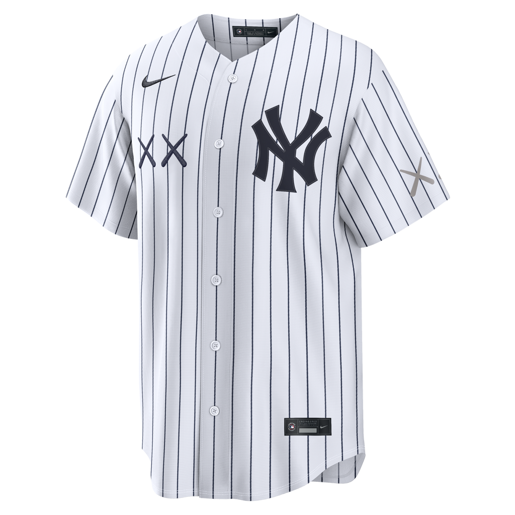 New York Yankees Nike x KAWS White Stadium Jersey