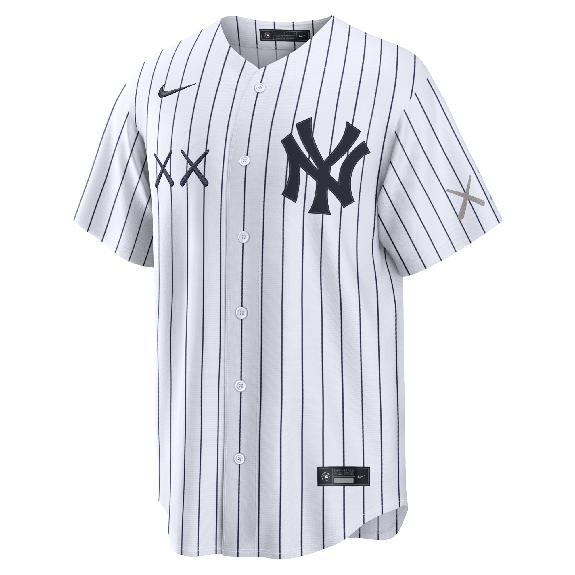 New York Yankees Nike x KAWS White Stadium Jersey