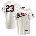 Minnesota Twins Royce Lewis Nike Cream 2026 Field of Dreams Stadium Jersey
