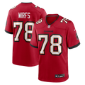 Tampa Bay Buccaneers Tristan Wirfs Nike Red Game Jersey