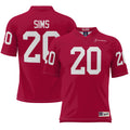Billy Sims Crimson Oklahoma Sooners Heisman Football Jersey