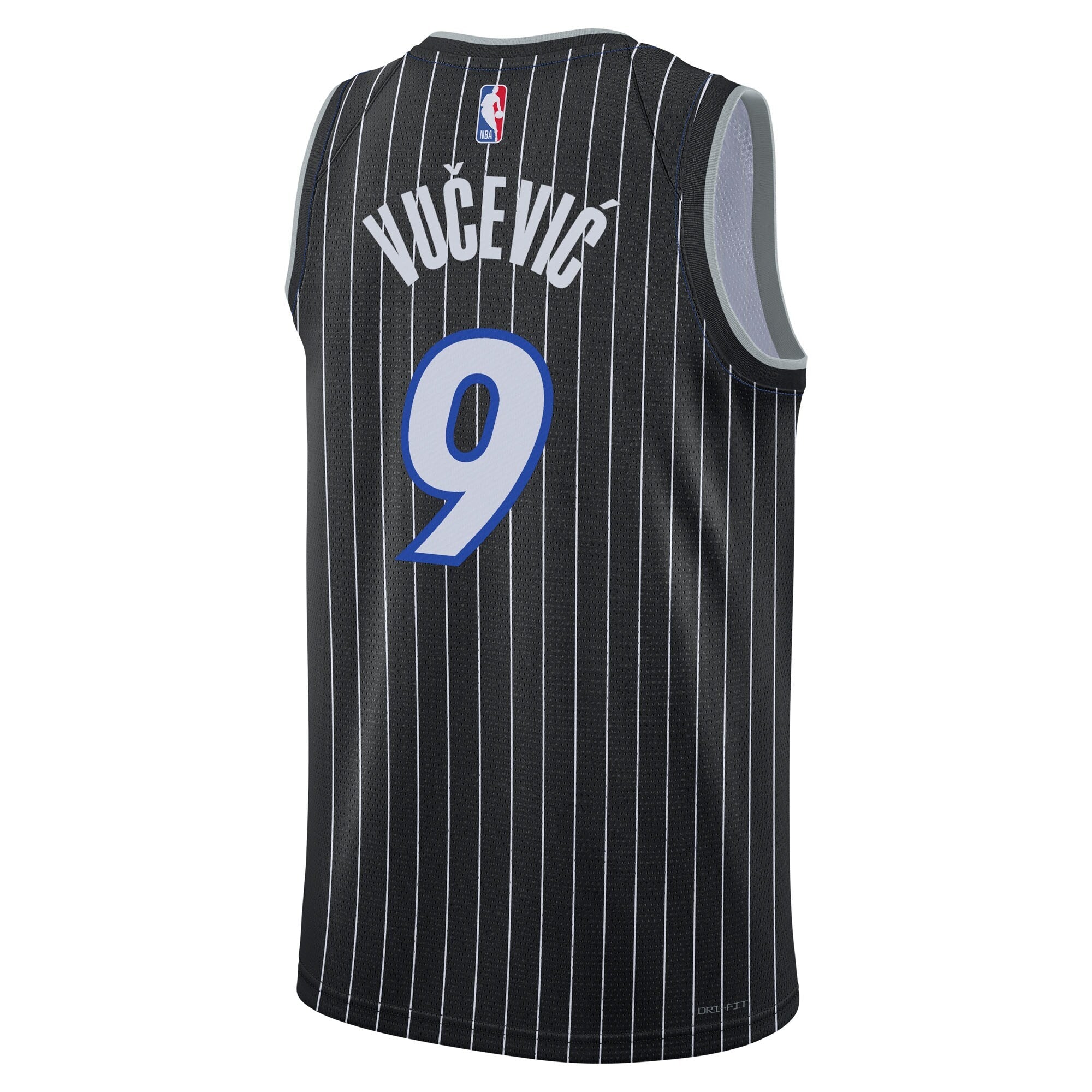 Orlando Magic Jordan Brand Statement Edition Jersey - Black - Nikola Vu?evi?