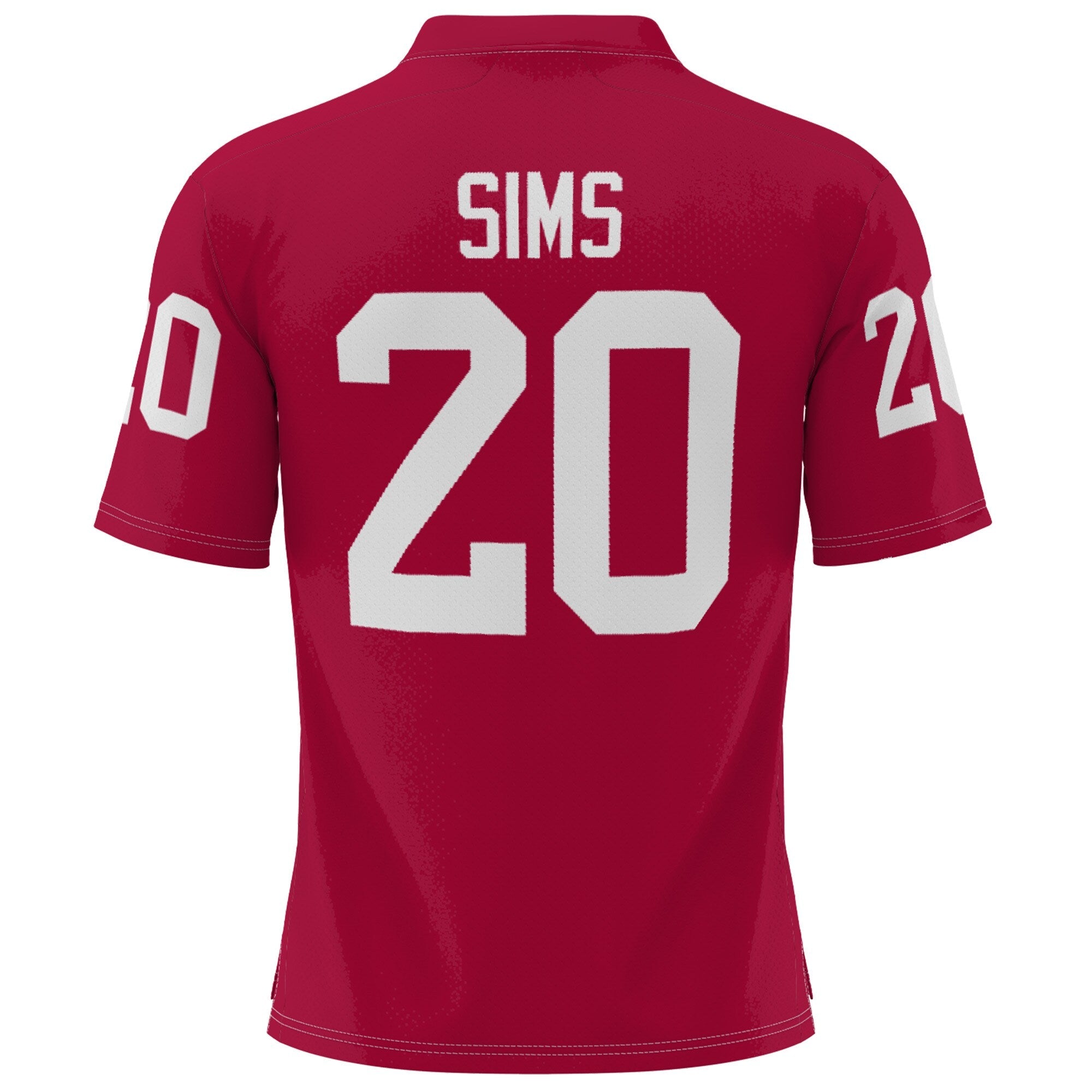 Billy Sims Crimson Oklahoma Sooners Heisman Football Jersey
