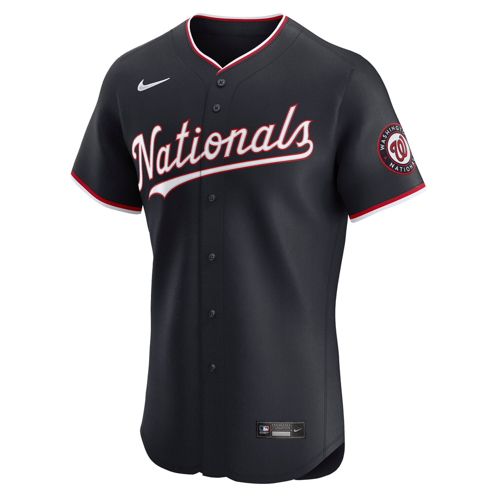 Washington Nationals Nike Navy Alternate Elite Jersey