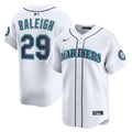 Seattle Mariners Cal Raleigh Nike White Home Limited Player Jersey