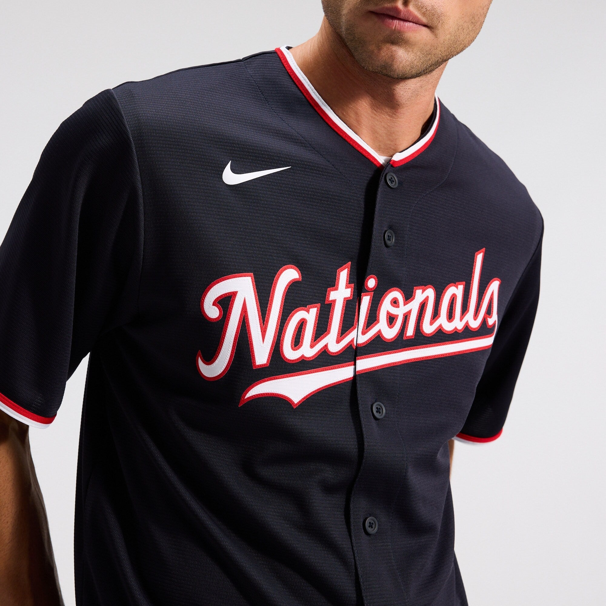Washington Nationals Dylan Crews Nike Navy Alternate Replica Jersey