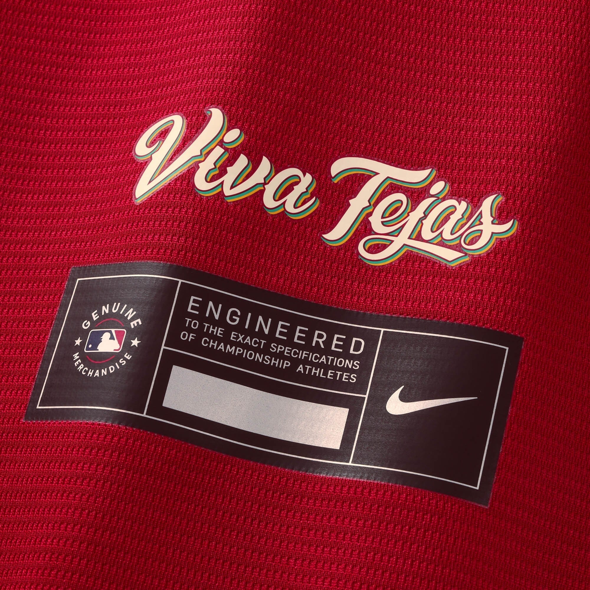 Texas Rangers Wyatt Langford Nike Red 2026 City Connect Stadium Jersey