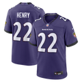Baltimore Ravens Derrick Henry Nike Purple Team Game Jersey